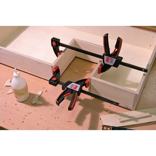 BESSEY Einhandzwinge EZS Spann-W.600mm A.80mm Spreiz-W.170-810mm BESSEY