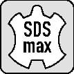 TECWERK Spatmeißel L.300mm Schneiden-B.80mm SDS-max TECWERK
