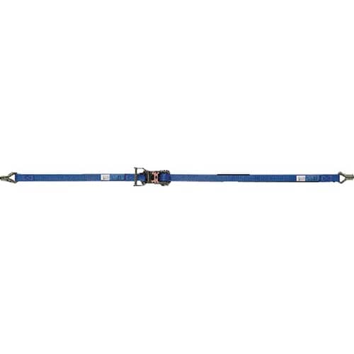 DOLEZYCH Zurrgurt DIN EN 12195-2 L.4m B.25mm m.Ratsche+Spitzh.LC U 1000 daN DOLEZYCH