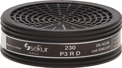 EKASTU Partikelfilter 230 EN 143 P3 f.Polimask 230/GAMMA/Silikone 2 St./Btl.EKASTU