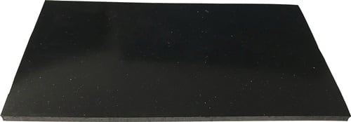 Gummiplatte B.1,4m L.10m D.3mm schwarz EPDM/SBR o.Gewebeeinlage