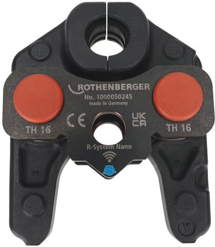 ROTHENBERGER Pressbacke ROMAX NANO iJAW 32 kN NW 16mm Typ TH Spezialstahl