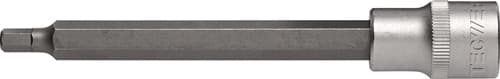 TECWERK Steckschlüsseleinsatz 1/2 Zoll Innen-6-kant SW 6mm L.140mm TECWERK