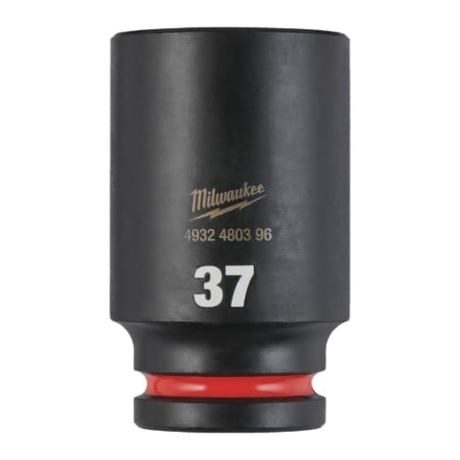 MILWAUKEE 37 x 90 mm SHOCKWAVE Schlagnuss 3/4" lang