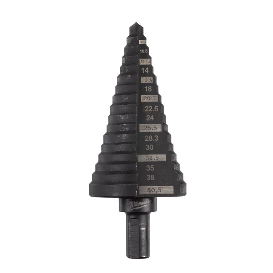 MILWAUKEE 6 bis 40,5 mm, 1,5-3 mm Stufen Stufenbohrer
