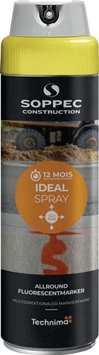 SOPPEC Markierungsspray IDEAL neongelb 500ml Spraydose SOPPEC