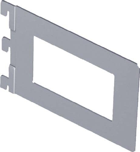 ALFER ELEMENT SYSTEM Bücherbügel weiß B.143mm T.118mm ALFER ALUMINIUM