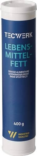 TECWERK Lebensmittelfett NSF-H1 naturfarben,hell 400g Kartusche TECWERK