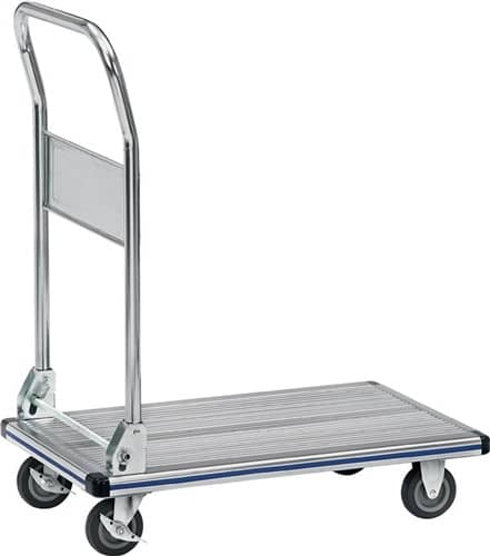 FETRA Plattformwagen Ladeflächen L740xB480mm Rundrohr Trgf.150kg