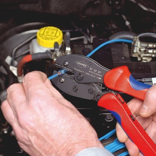 KNIPEX Crimpzange PreciForce® L.220mm 0,5-6 (AWG 20-10) mm² 478g KNIPEX
