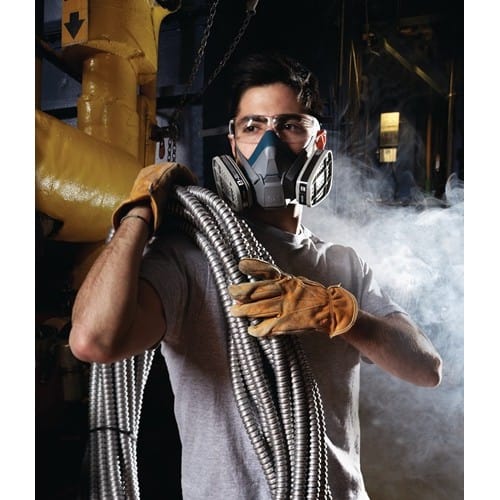 3M Atemschutzhalbmaske 6502QL-Ser.6500 EN 140 o.Filter M 3M