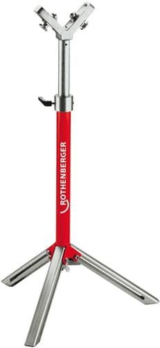 ROTHENBERGER Rohrauflageständer f.Rohre R1/2-6Zoll H.230mm ROTHENBERGER