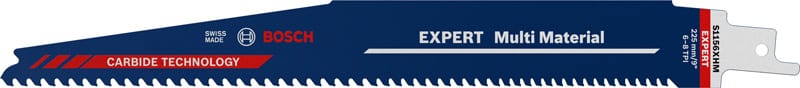 BOSCH EXPERT ‘Multi Material’ S 1156 XHM Säbelsägeblatt, 1 Stück. Für Säbelsägen