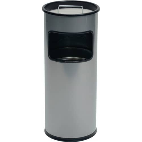 DURABLE Kombiascher Ø260xH620mm silber Stahlbl.DURABLE