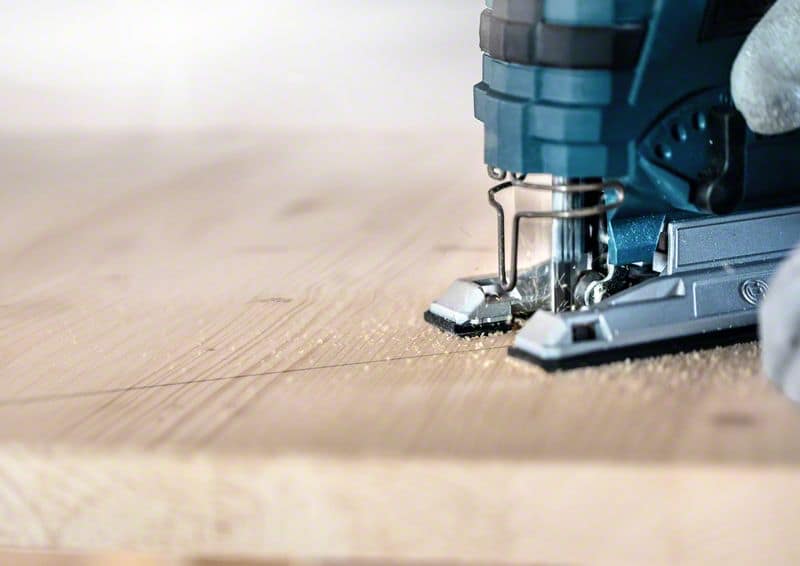 BOSCH EXPERT ‘Wood 2-side clean’ T 308 B Stichsägeblatt, 5 Stück. Für Stichsägen