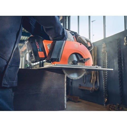 FEIN Akku-Metallhandkreissäge F-IRON Cut 57 AS 18V Schnitt-T.90Grad 57mm