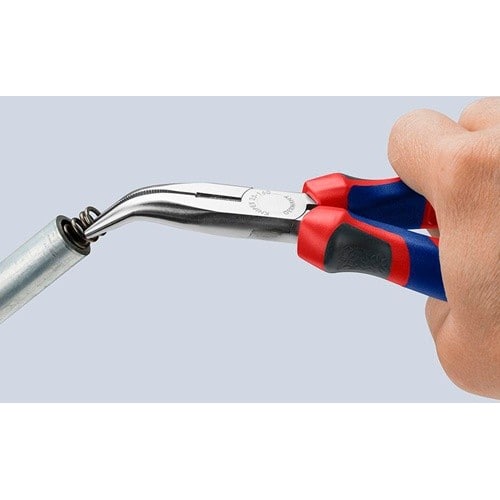 KNIPEX Flachrundzange L.160mm flachrund 40Grad gew.Comfort-Griff KNIPEX