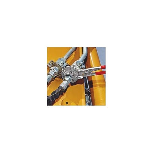 KNIPEX Zangenschlüssel L.400mm Spann-W.85mm verchr.Ku.-Überzug KNIPEX