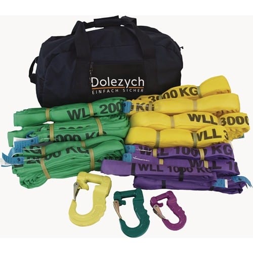 DOLEZYCH Rundschlingen-Set Profi 15-tlg.DOLEZYCH
