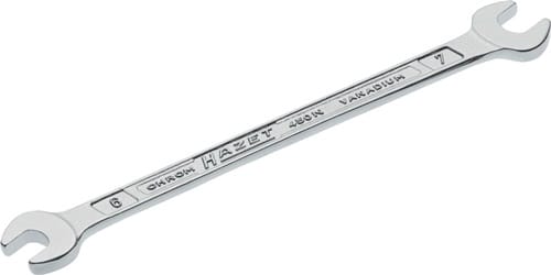 HAZET Doppelmaulschlüssel 450N 6x7mm L.121,3mm verchr.HAZET