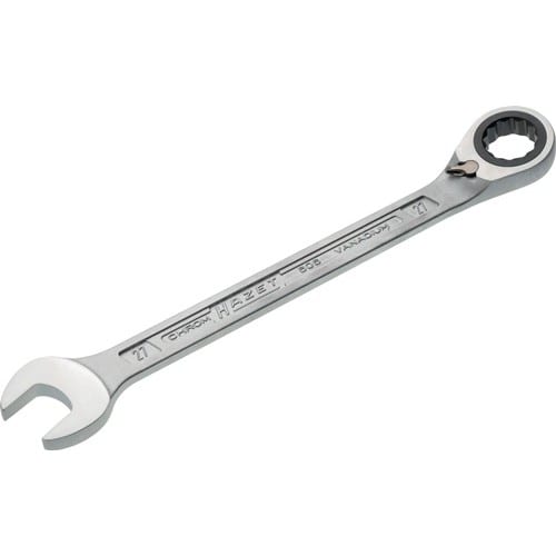 HAZET Maulringratschenschlüssel 606 SW 27mm L.359,2mm umschaltbar,Rings.15Grad HAZET