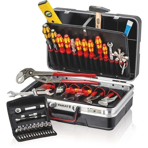 KNIPEX Werkzeugsortiment Vision 27 Sanitär 52-tlg.im Hartschalenkoffer