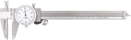TECWERK Uhrmessschieber DIN 862 150mm Zeigerumdr.1mm TECWERK