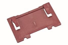 LAMELLO Aufsteckplatte 4 mm, Kunststoff, für Zeta P2, Top 21, Classic X, 253026