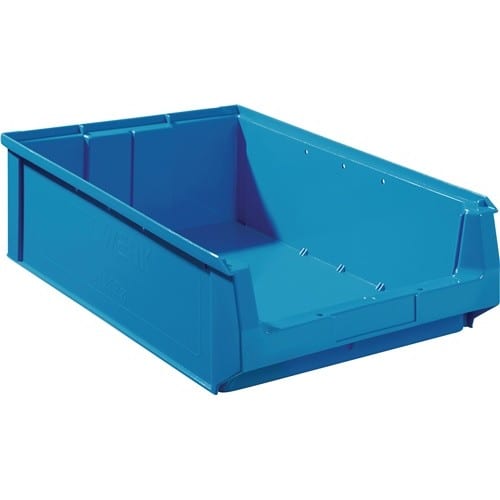 Sichtlagerkasten L500/450xB310xH140mm PE blau TECWERK