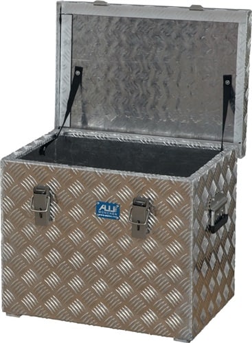 ALUTEC Transportbox Außen-L522xB375xH420mm 70l Alu.Riffelblech
