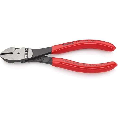 KNIPEX Kraftseitenschneider L.160mm pol.Form 0 Ku.-Überzug KNIPEX