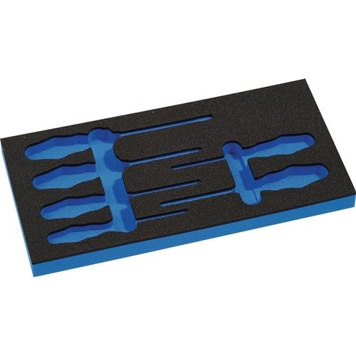 WERA Werkzeugmodul Leereinlage 1/3-Modul 4000 871 286,6-tlg.WERA