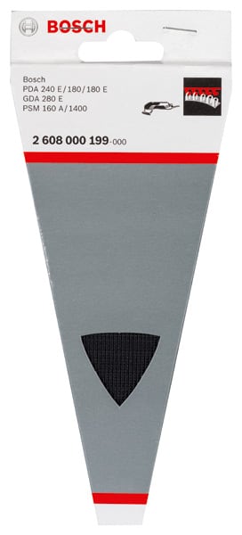 BOSCH Schleifzunge, flach, für Bosch-Dreieckschleifer