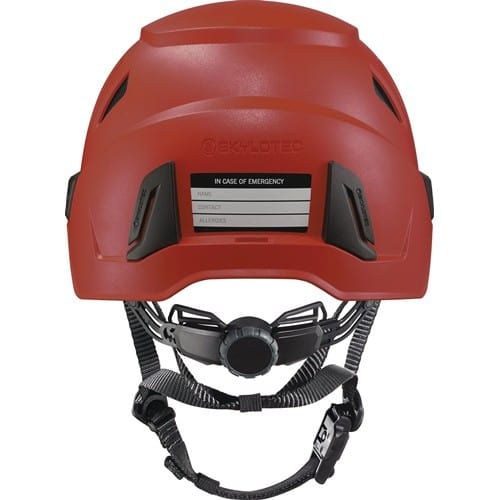 SKYLOTEC Kletterhelm INCEPTOR GRX-MTN rot Polycarbonat/Acrylnitril-Butadien-Styrol