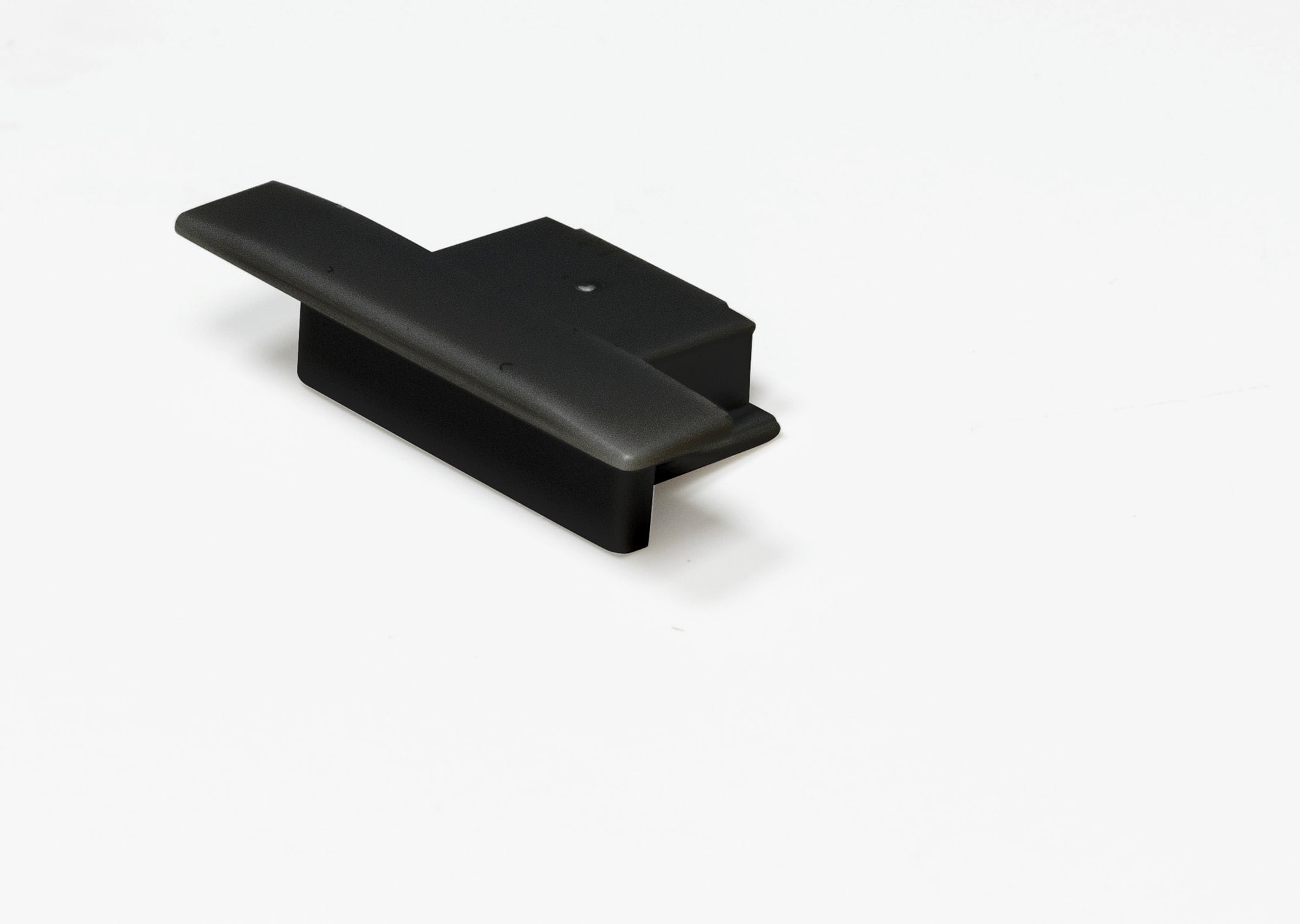 L&S LED Leuchtenprofil London, 24,5x7, L: 3000mm, Einbau, Alu, schwarz.