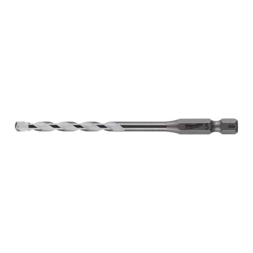 MILWAUKEE 5 x 100 mm SHOCKWAVE Multimaterial Bohrer 1/4" Hex