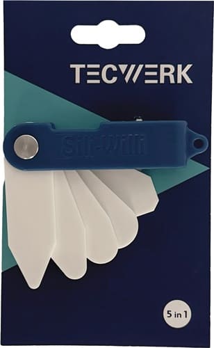 TECWERK Silikonspachtel 5 in 1 f.sämtliche Silikonfugen Ku.1 St.auf Karte TW