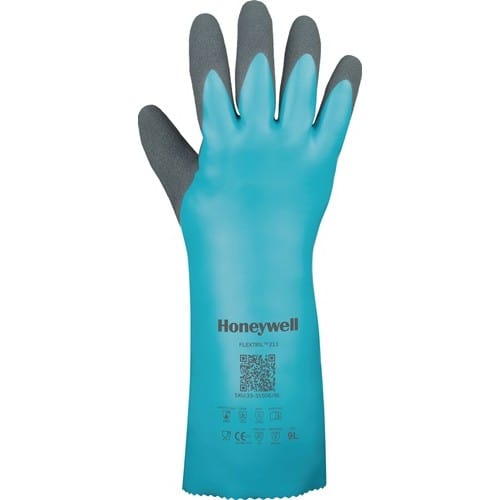 HONEYWELL Chemiehandschuhe FLEXTRIL™ 211 Gr.9 grün EN 388,EN 374,EN 407 PSA III HONEYWELL
