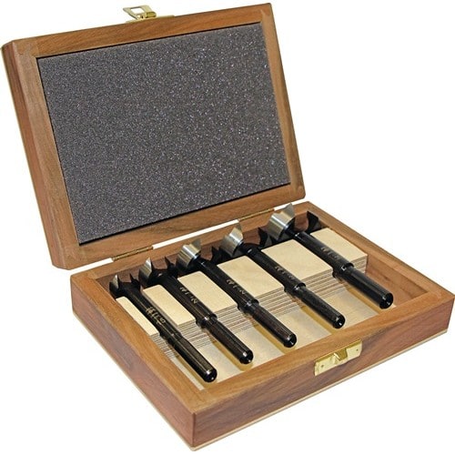 FISCH-TOOLS Forstnerbohrersatz BLACK SHARK PRO 5-tlg.D.15,20,25,30,35mm FISCH-TOOLS