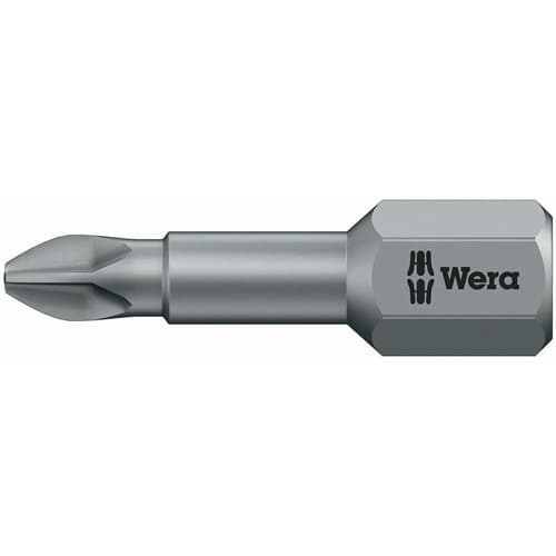 WERA Bit 851/1 TZ 1/4 Zoll PH 1 L.25mm Torsionszone,zähh.WERA