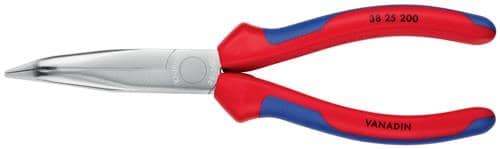 KNIPEX Mechanikerzange L.200mm Form 2 40Grad gew.Comfort-Griff verchr.KNIPEX
