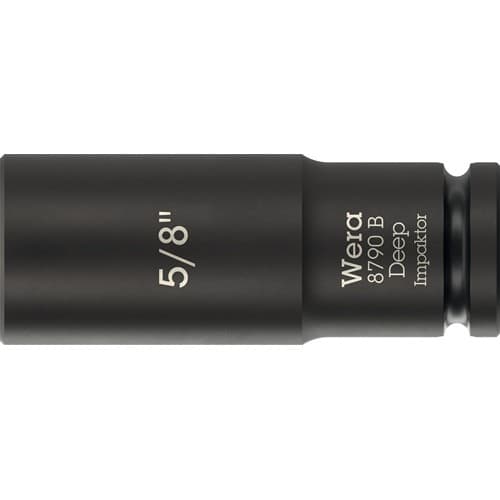 WERA Steckschlüsseleinsatz 8790 B Impaktor Deep 3/8 Zoll 5/8 Zoll L.63mm WERA
