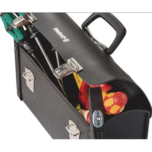 Werkzeugtasche B370xT140xH190mm 7l Kunststoff,Rindsleder,Con-Pearl® PARAT