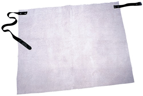 FELDTMANN Lederhüftschürze Claus L.ca.70xB.ca.60cm hellgrau Spaltleder FELDTMANN