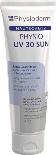 PHYSIODERM Hautschutzcreme PHYSIO UV 30 SUN 100ml UV 30 SUN Tube PHYSIODERM