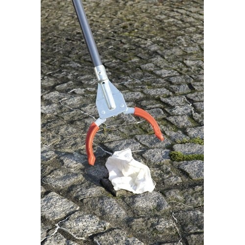 FLORA Abfallgreifzange 900mm Aluminium,Stahl,SBS,PVC Hebelgriff 270g 105mm FLORA