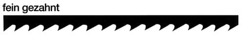 HAUNSTETTER Laubsägeblatt Finis L.13cm Nr.1 (FEIN) f.Metall VE=1 Gros=144 Bl.HAUNSTETTER