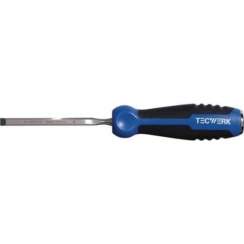 TECWERK Stechbeitel Schneiden-B.16mm m.Schlagknopf CV-Stahl TECWERK