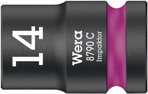 WERA Schlagschraubereinsatz 8790 C Impaktor 1/2 Zoll a6-KT.SW 14mm L.38mm WERA
