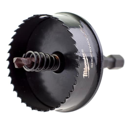 MILWAUKEE für dünne Bleche und Kunststoffe SHOCKWAVE Lochsäge 38 mm